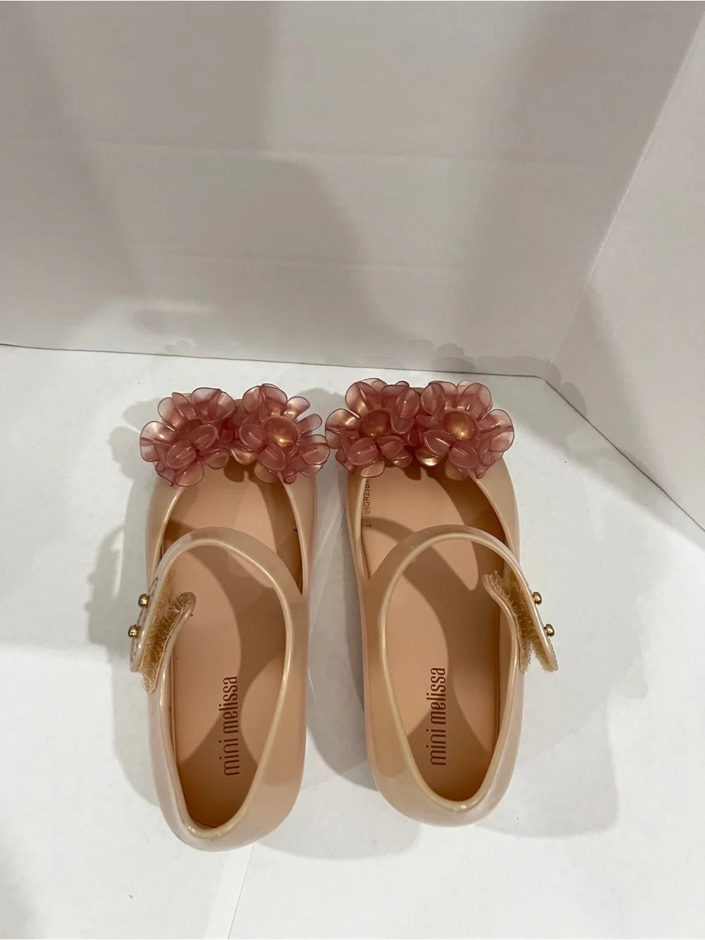 Mini Melissa Ultragirl Springtime Pearly Pink Girls kids Size 9 Waterproof Comfy